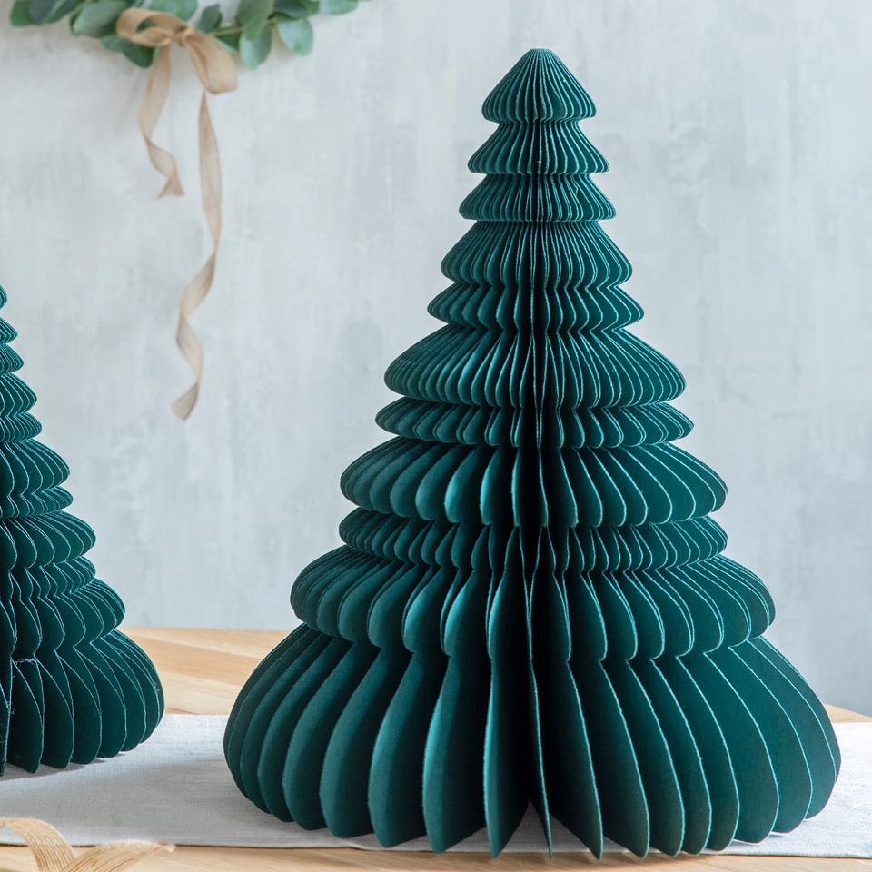 Accordion tree S - forest green